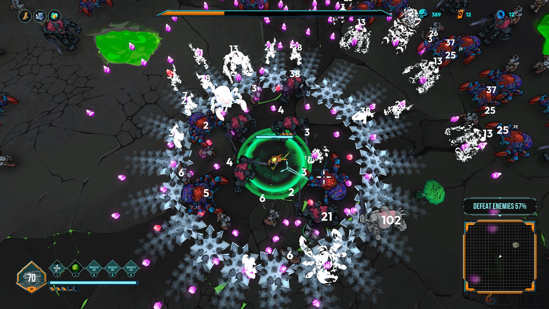 俯视角动作游戏《泛宇宙捍卫者》发售日公布 8月27日正式推出(图3)