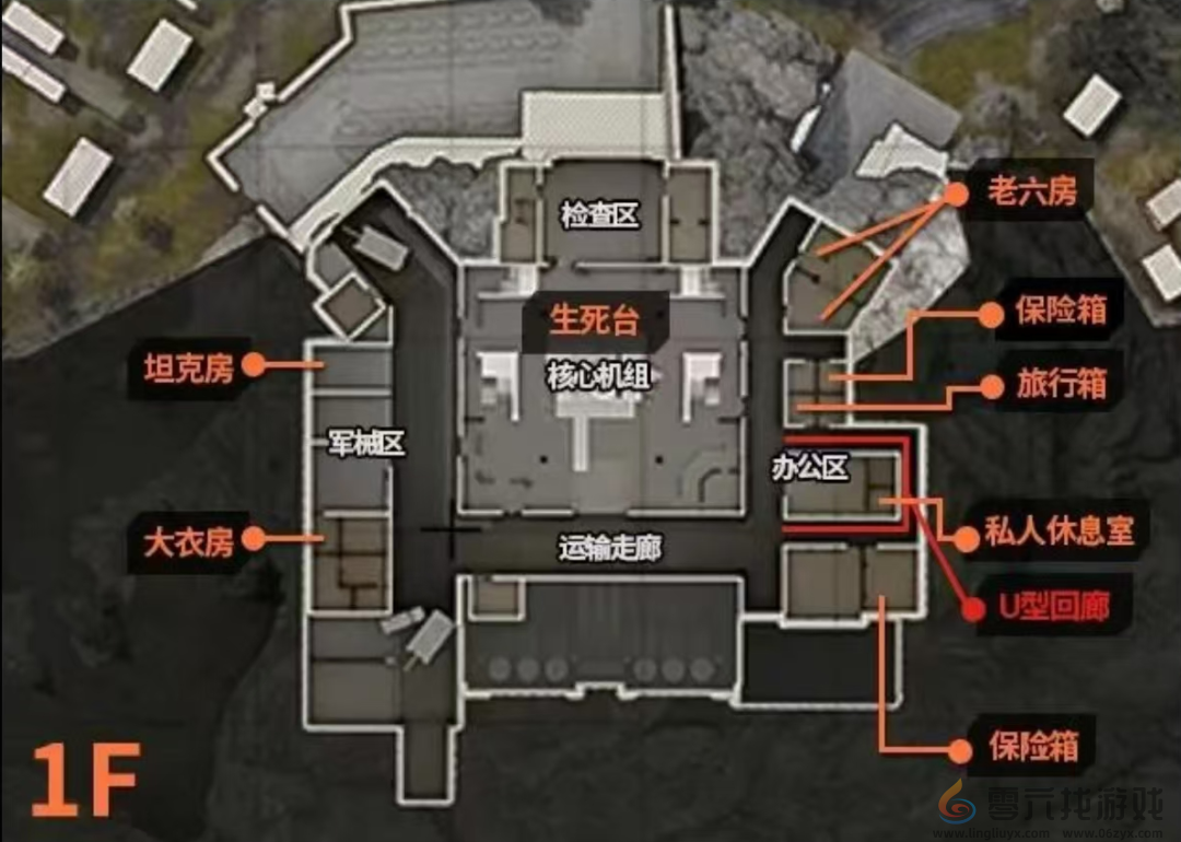 暗区突围要塞安全区地图介绍(图5) 暗区突围要塞安全区地图介绍(图5)