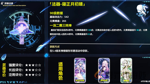 原神寝正月初晴强度解析(图2)