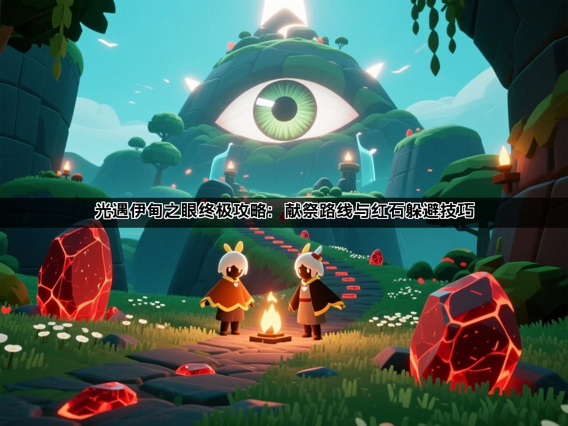 光遇伊甸之眼终极攻略：献祭路线与红石躲避技巧(图1)