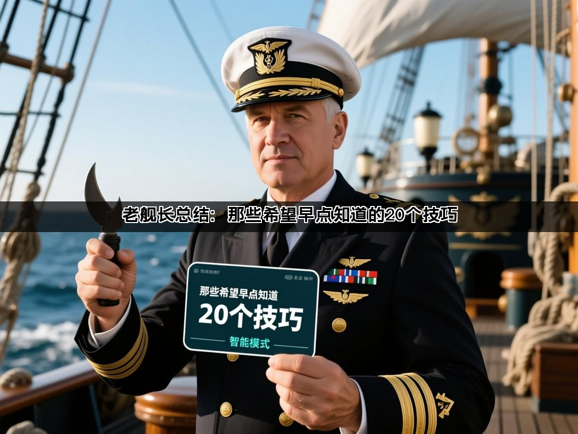 老舰长总结：那些希望早点知道的20个技巧(图1)