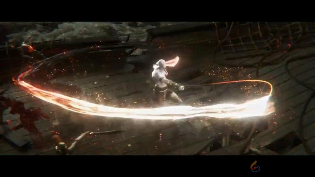 《战神》虚幻5粉丝重制版视频 奎爷大战敌人(图4)