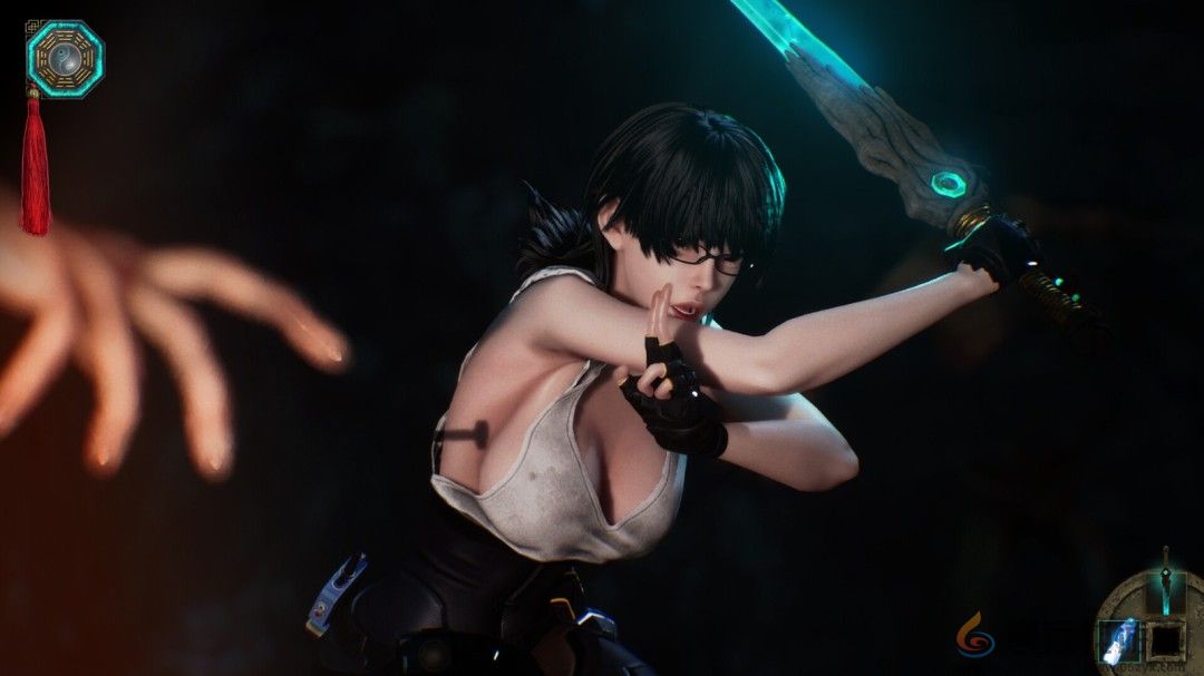 动作冒险游戏《孽债未清》新实机 大雷美女杀怪(图1)