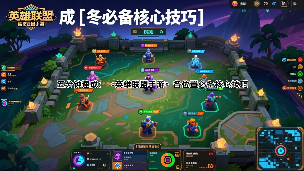 五分钟速成：《英雄联盟手游》各位置必备核心技巧(图3)